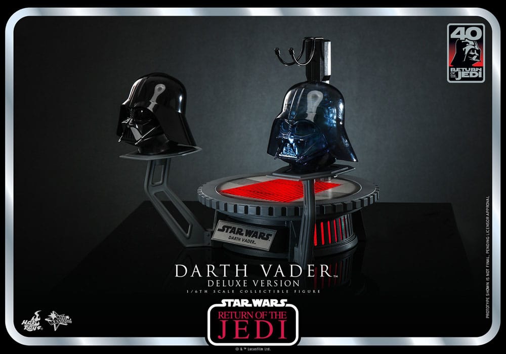 Star Wars: Episode VI 40th Anniversary Action Figure 1/6 Darth Vader Deluxe Version 35 cm