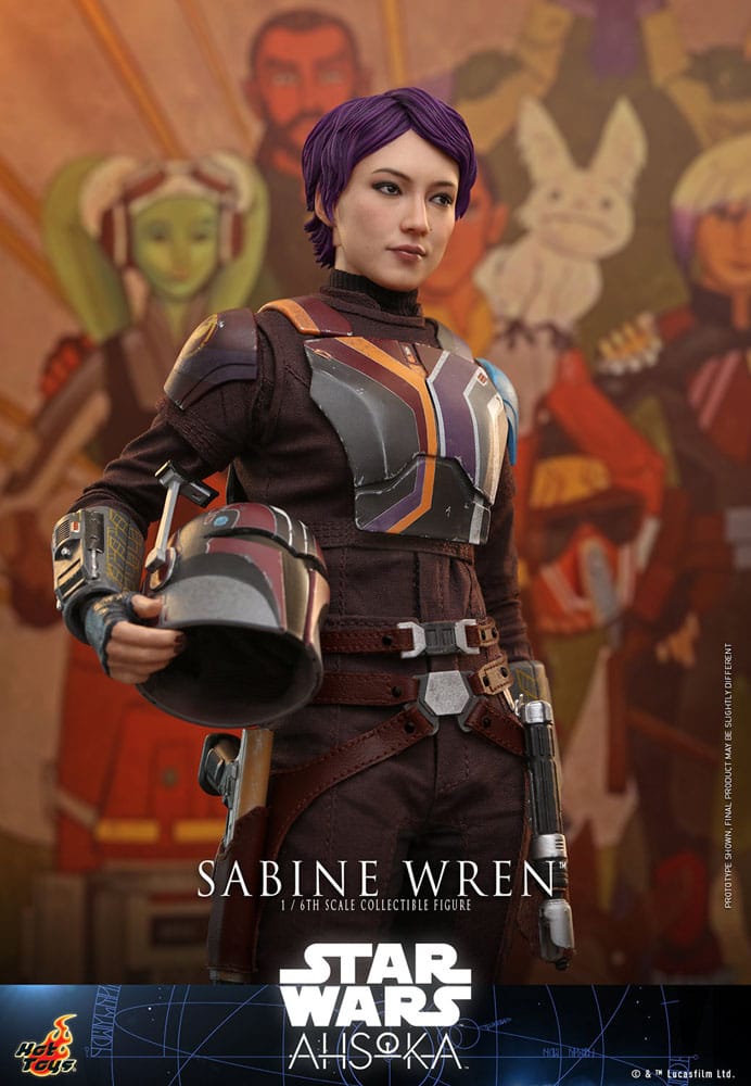 Star Wars: Ahsoka Actionfigur 1/6 Sabine Wren 28 cm