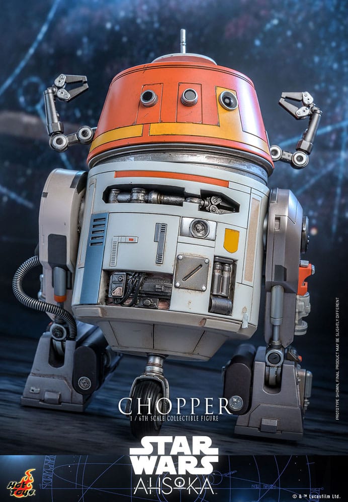 Star Wars: Ahsoka Action Figure 1/6 Chopper 18 cm