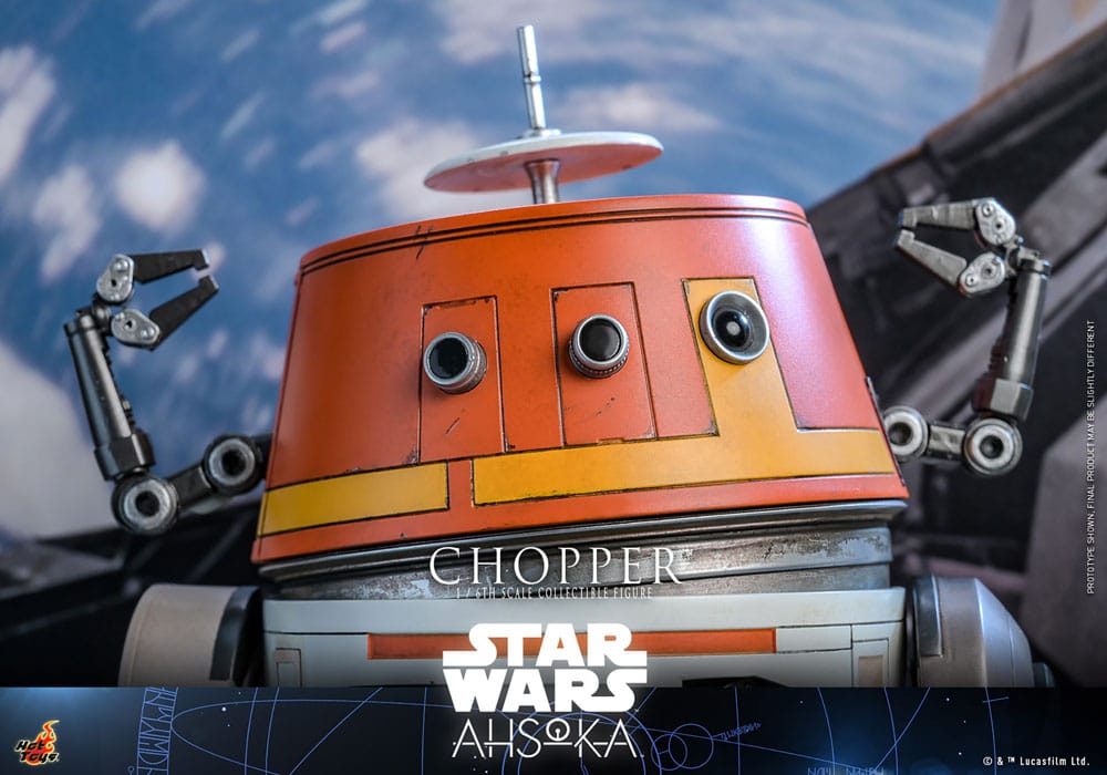 Star Wars: Ahsoka Actionfigur 1/6 Chopper 18 cm