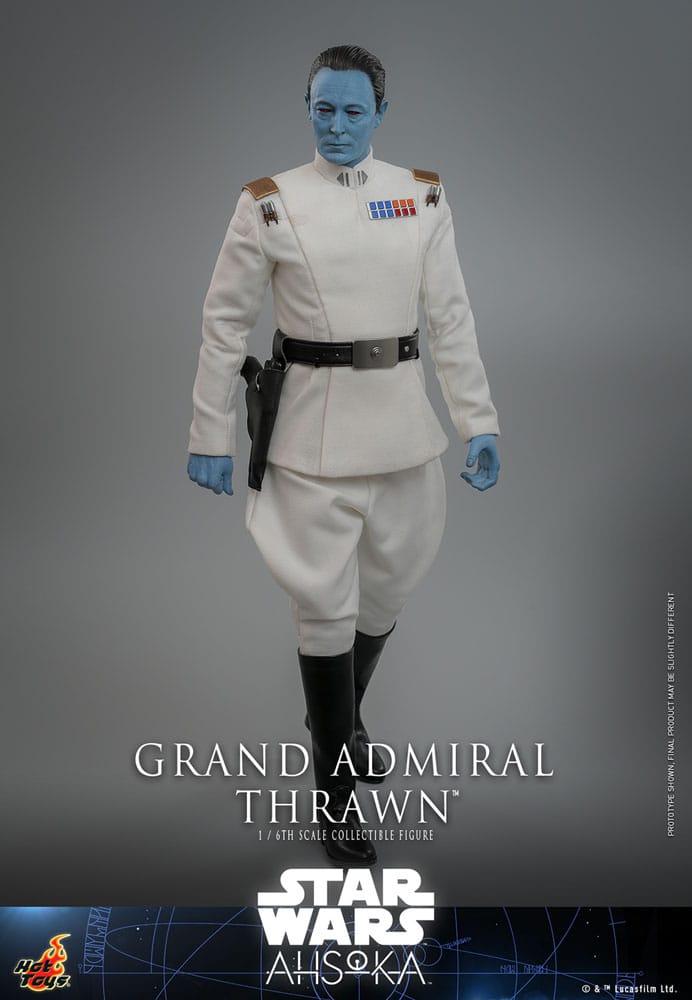 Star Wars: Ahsoka Action Figure 1/6 Grand Admiral Thrawn 32 cm