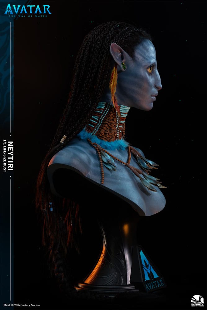 Avatar: The Way of Water Lebensgroße Büste 1/1 Neytiri Elite Edition 93 cm