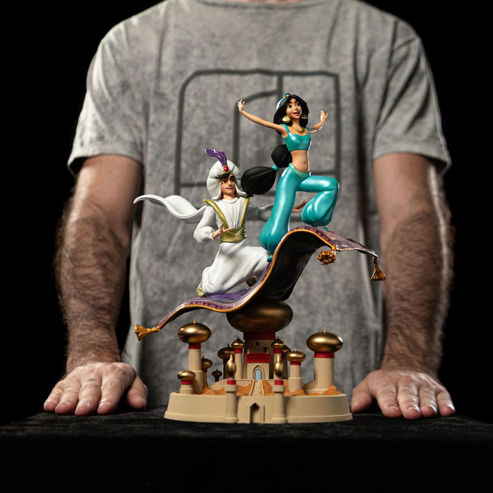Disney Scale Statue 1/10 Aladdin und Yasmine 30 cm
