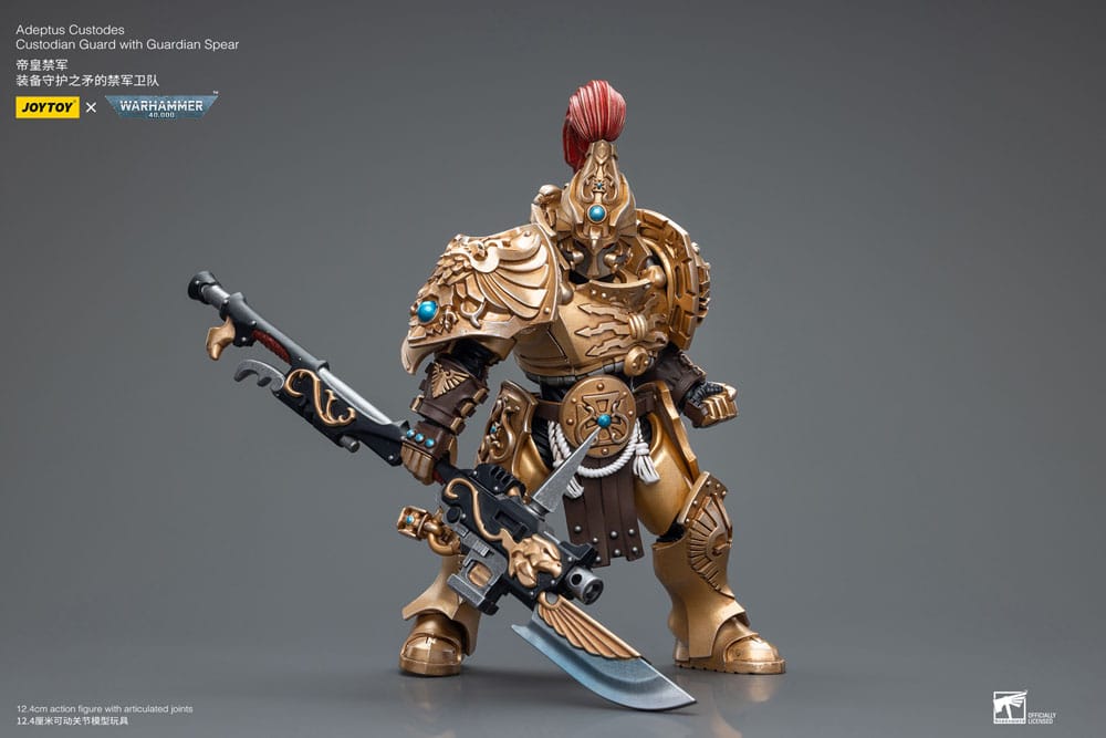 Warhammer 40k Action Figure 1/18 Adeptus Custodes Custodian Guard with Guardian Spear