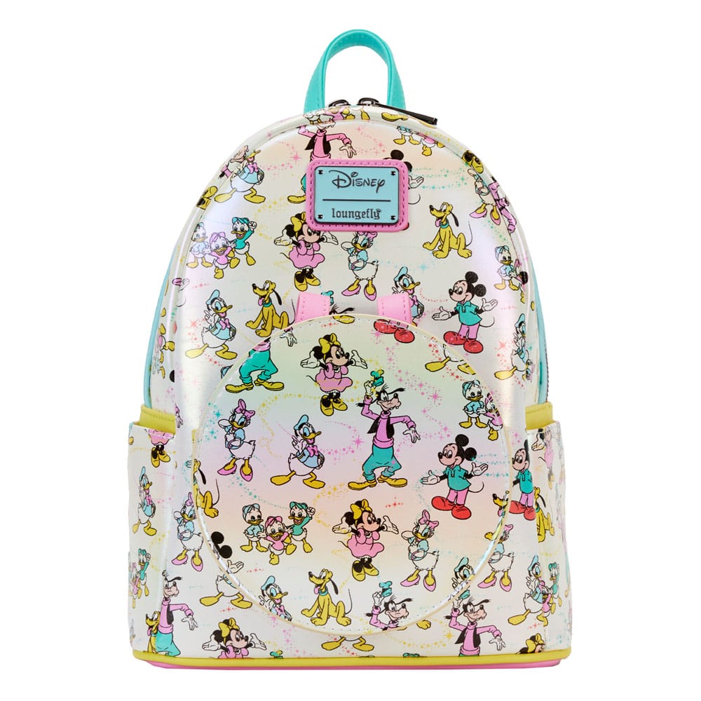 Disney by Loungefly Backpack & Headband Set Mickey & Friends 100th Anniversary AOP
