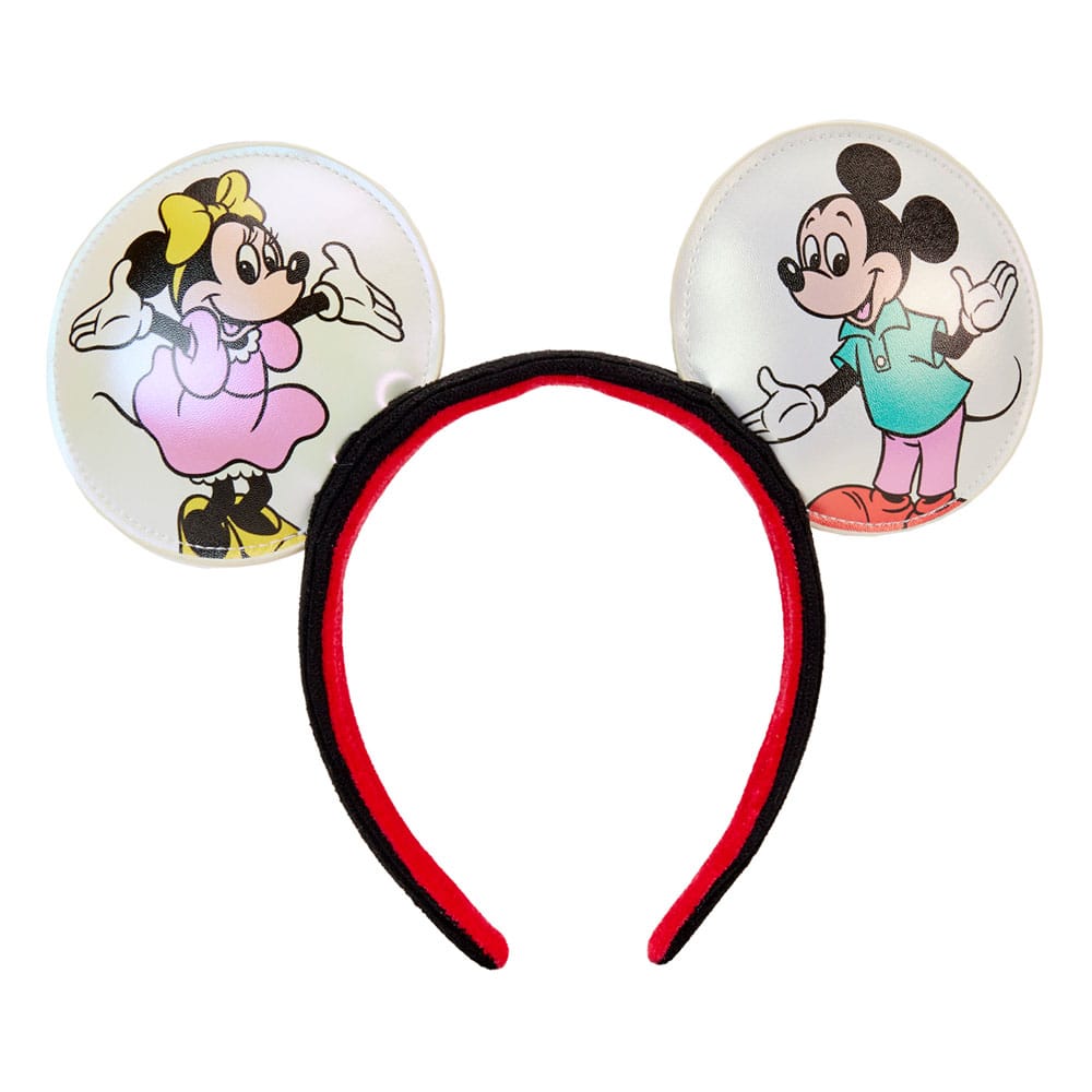 Disney by Loungefly Rucksack- und Stirnband-Set zum 100-jährigen Jubiläum von Mickey &amp; Friends, AOP