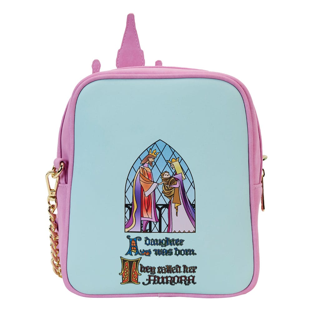 Disney by Loungefly Crossbody Bag Sleeping Beauty Stained Glass Castle
