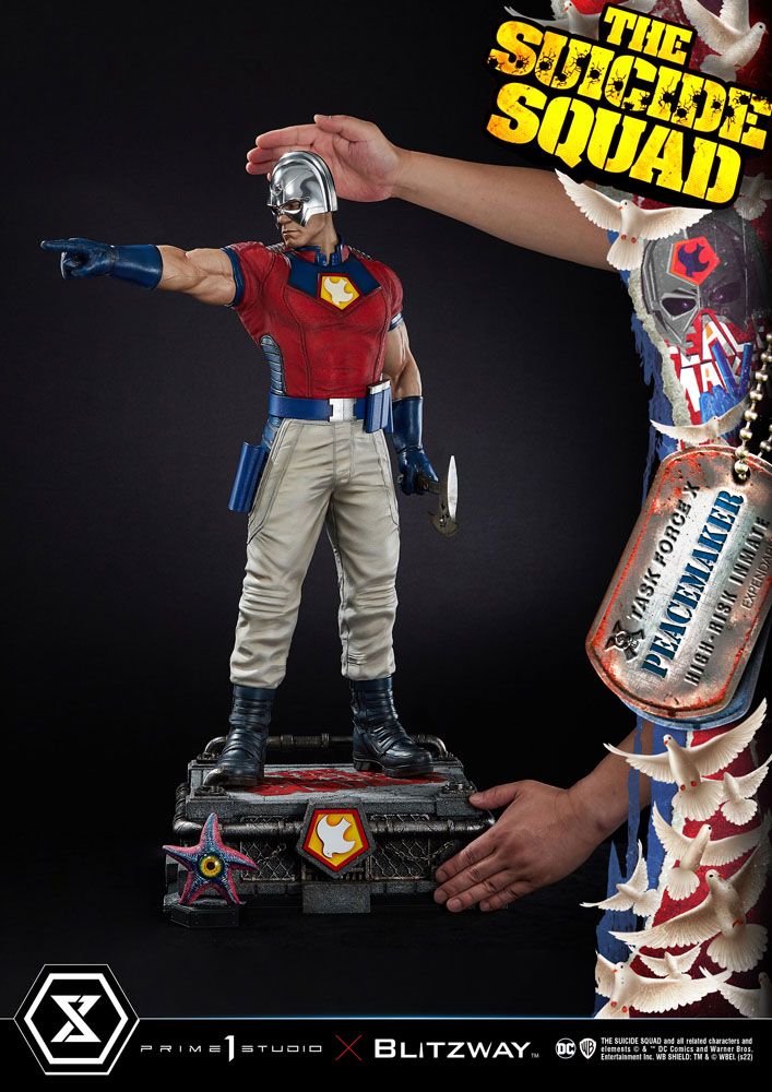 The Suicide Squad Statue 1/3 Peacemaker Bonus Version 79 cm