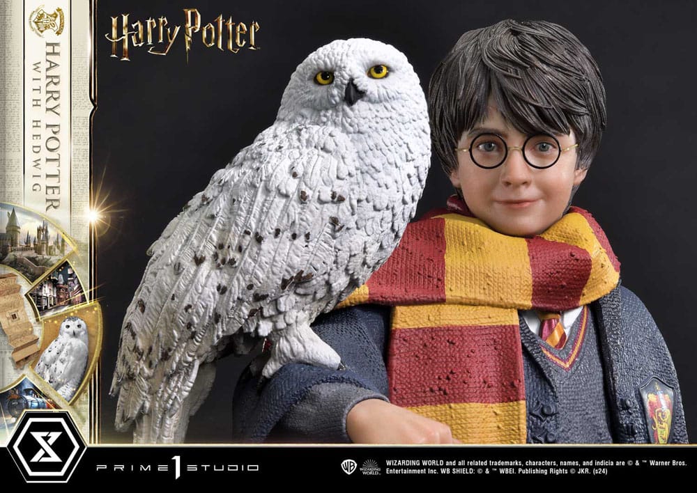 Harry Potter Prime Collectibles Statue 1/6 Harry Potter mit Hedwig 28 cm