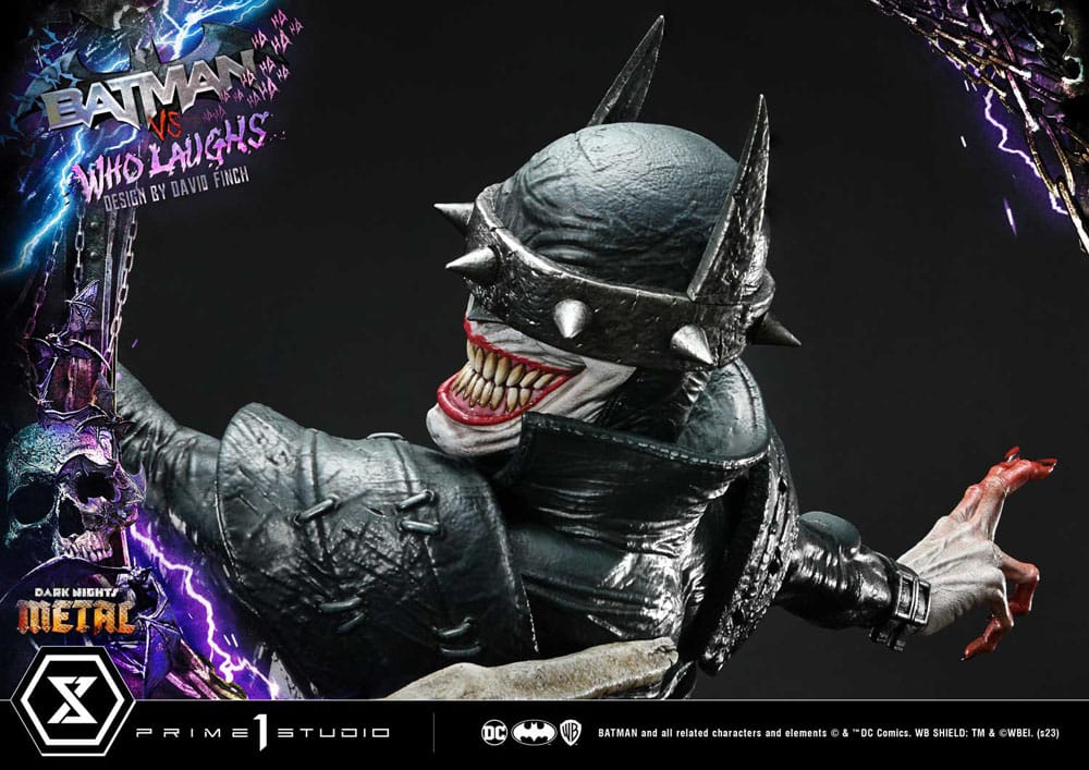 Dark Nights: Metal Ultimate Premium Masterline Series Statue 1/4 Batman VS Batman Who Laughs 67 cm