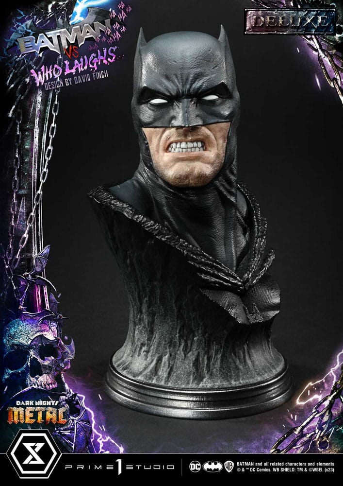 Dark Nights: Metal Ultimate Premium Masterline Series Statue 1/4 Batman VS Batman Who Laughs Deluxe Bonus Version 67 cm