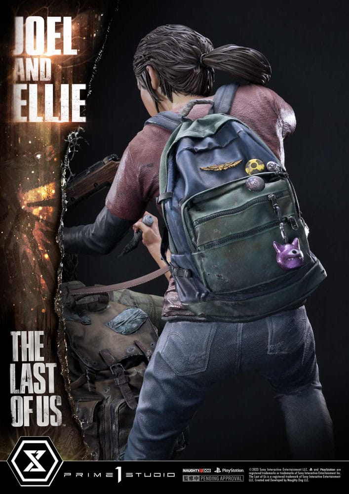 The Last of Us Part I Ultimate Premium Masterline Series Statue 1/4 Joel &amp; Ellie (The Last of Us Part I) 73 cm