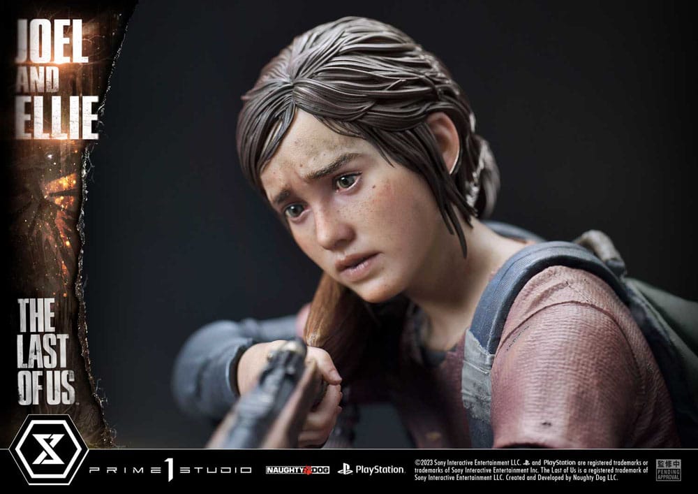 The Last of Us Part I Ultimate Premium Masterline Series Statue Joel &amp; Ellie Deluxe Version (The Last of Us Part I) 73 cm
