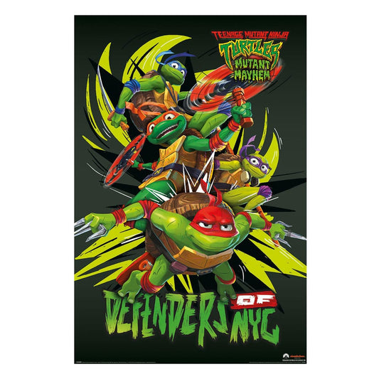 Teenage Mutant Ninja Turtles: Mutant Mayhem Poster Defenders of NYC 61 x 91 cm