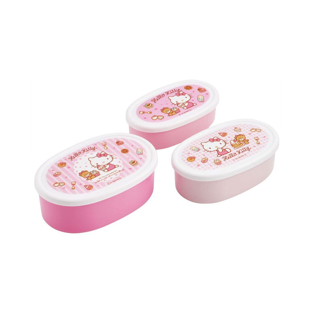Hello Kitty 3er-Set Lunchbox Sweety Pink