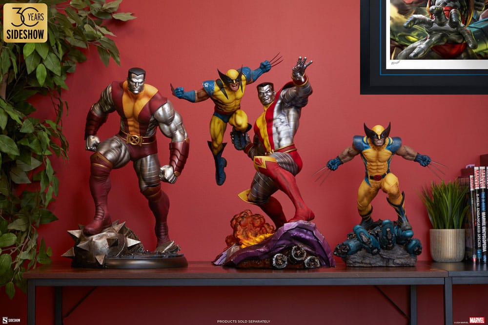 Marvel Premium Format Statue Fastball Special: Colossus and Wolverine 61 cm