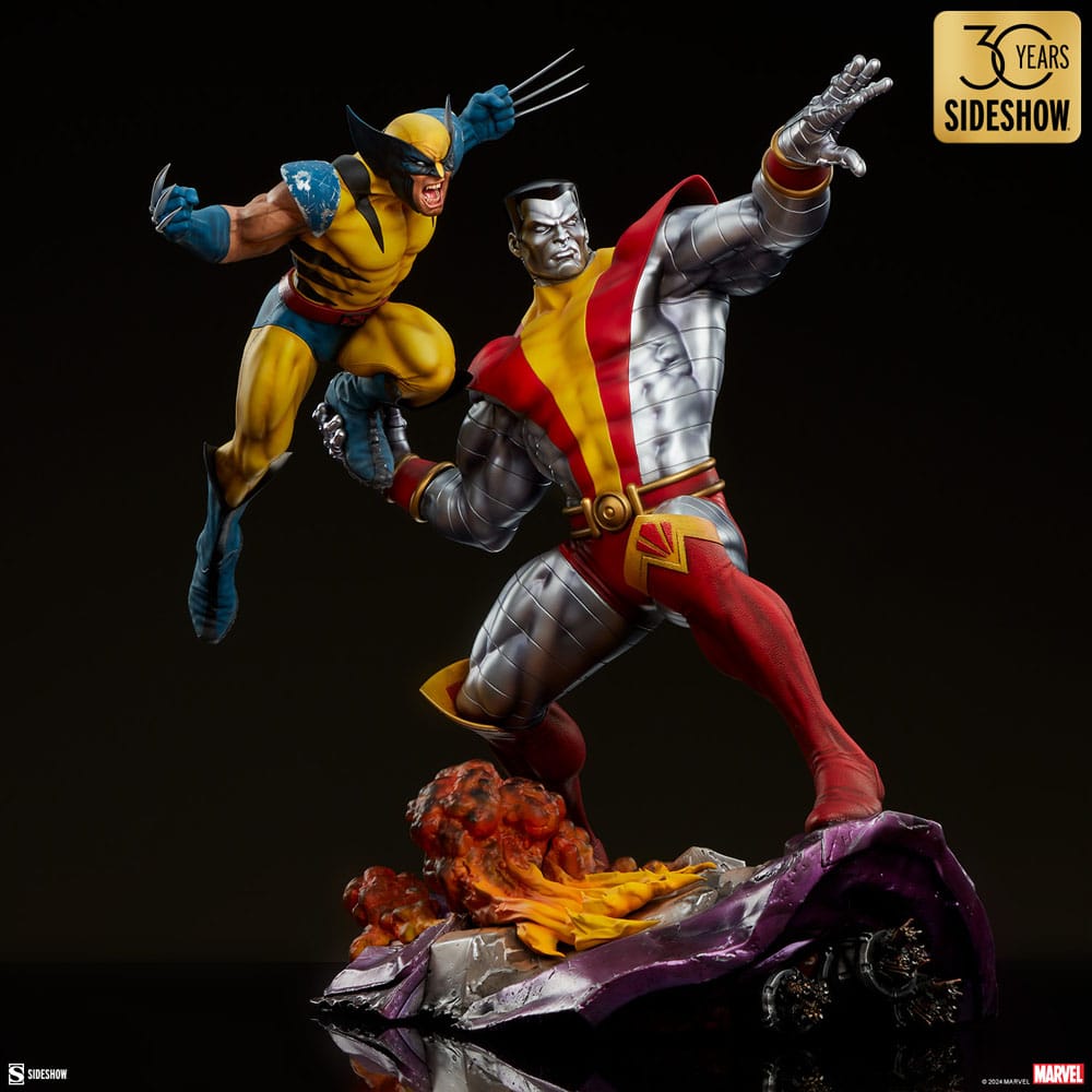 Marvel Premium Format Statue Fastball Special: Colossus and Wolverine 61 cm