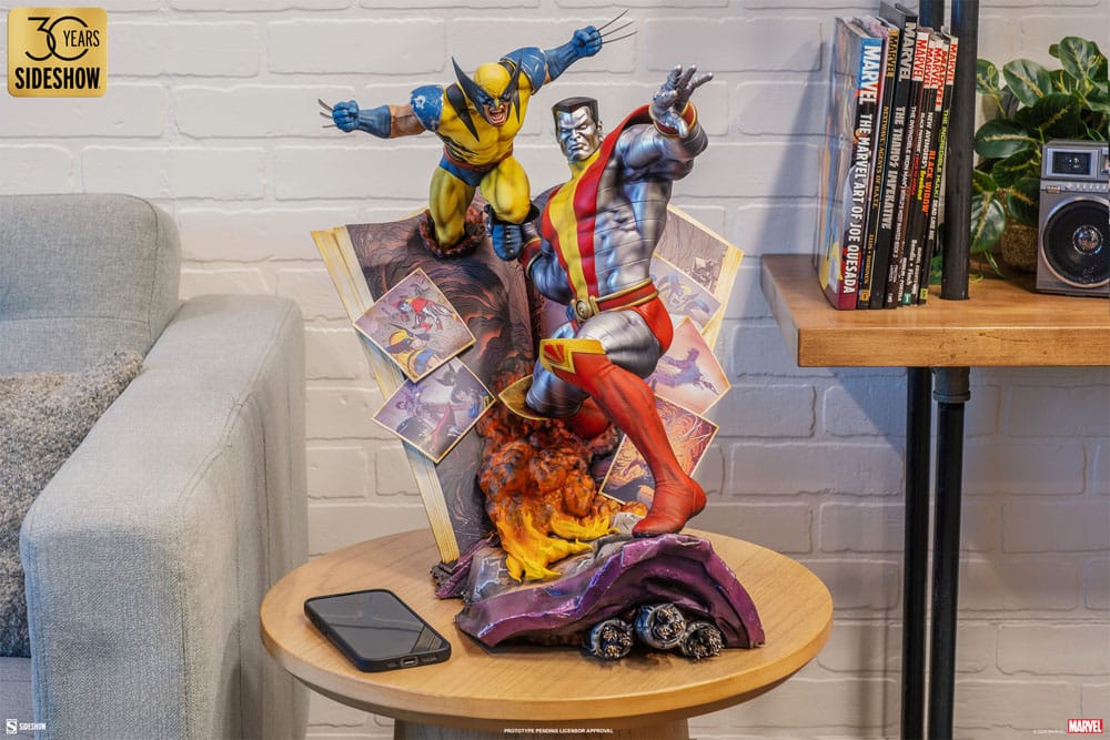 Marvel Statue Fastball Special: Colossus und Wolverine Statue 46 cm