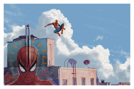 Spider-Man Kunstdruck Peter Parker 30 x 46 cm – ungerahmt