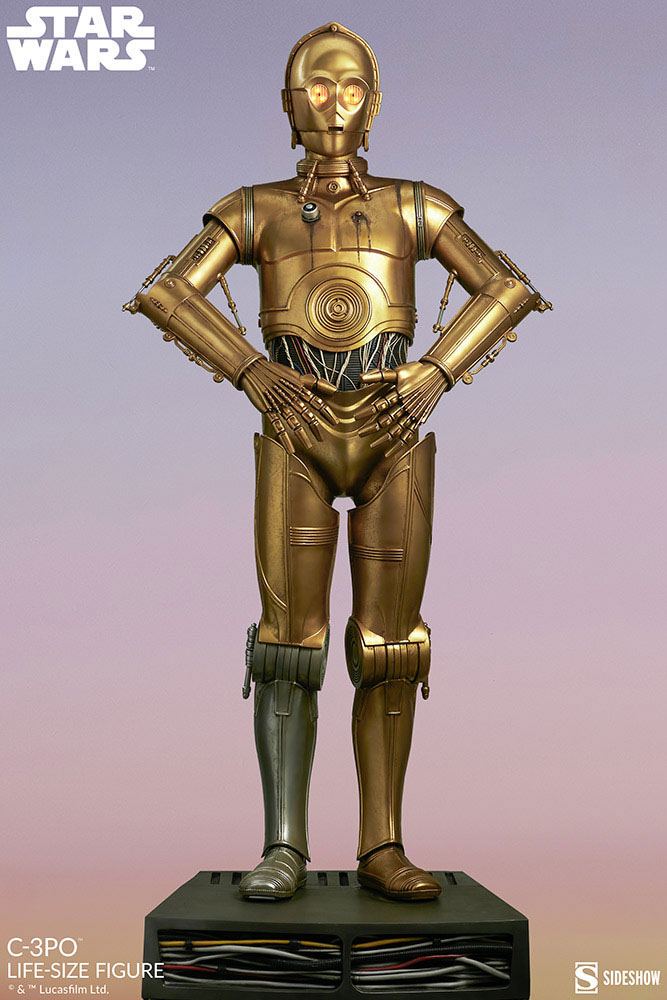 Star Wars Statue i naturlig størrelse C-3PO 188 cm
