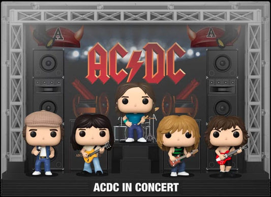 AC/DC-POP! Moments DLX Vinylfigur 5er-Pack AC/DC im Konzert 9 cm