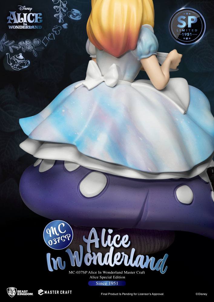Alice In Wonderland Master Craft Statue Alice Special Edition 36 cm