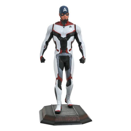 Avengers Endgame Marvel Movie Gallery PVC-Statue Captain America (Team Suit) 23 cm