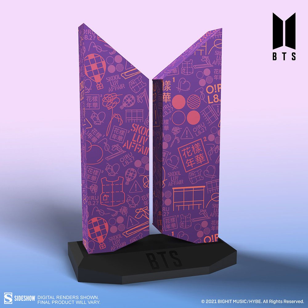 BTS Statue 7 With You Logo 18 cm