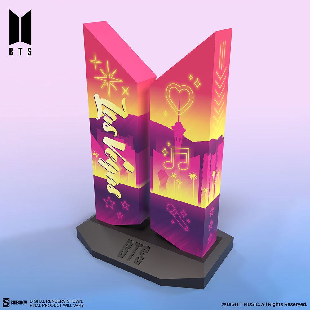 BTS Statue Premium BTS Logo: Las Vegas Edition 18 cm (ON DEMAND) - LETZTE CHANCE