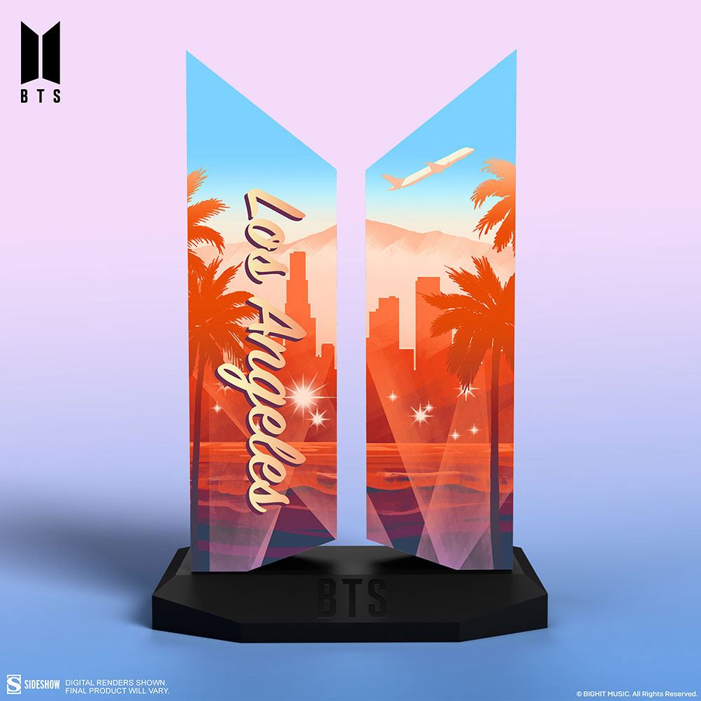 BTS Statue Premium BTS Logo: Los Angeles Edition 18 cm (ON DEMAND) Get Back!