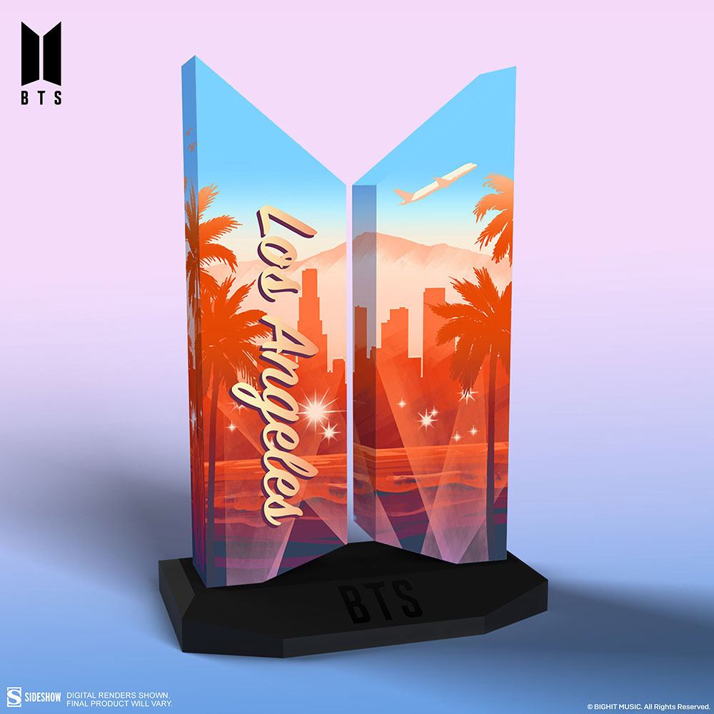 BTS Statue Premium BTS Logo: Los Angeles Edition 18 cm (ON DEMAND) Zurück!