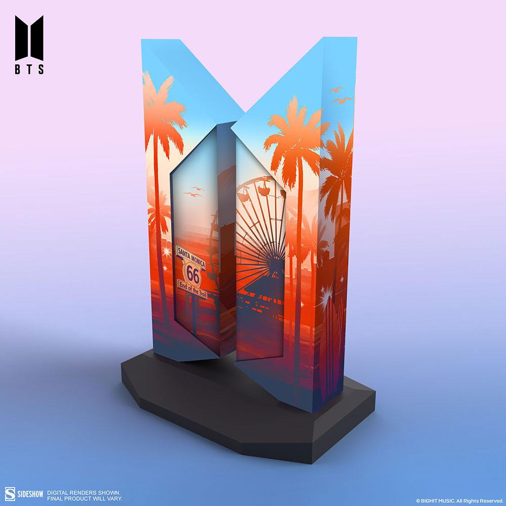 BTS Statue Premium BTS Logo: Los Angeles Edition 18 cm (ON DEMAND) Get Back!
