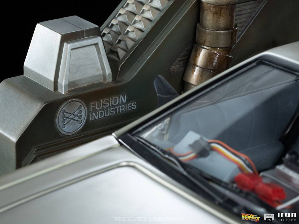 Iron Studios: Zurück in die Zukunft DeLorean 1/10 Art Scale