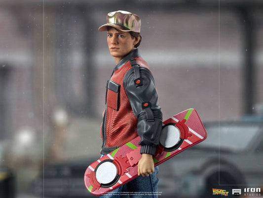 Back to the Future II Art Scale Statue 1/10 Marty McFly 22 cm left side