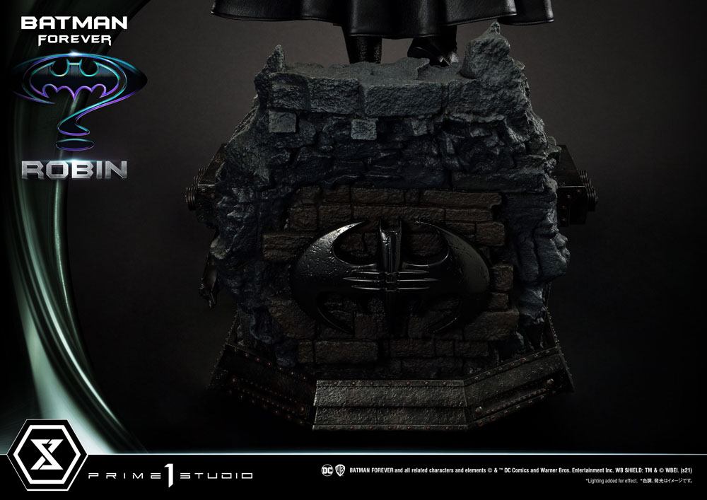Batman Forever Museum Masterline Series Statue 1/3 Robin 90 cm bottom batman logo