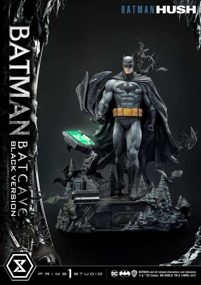 Batman Hush Statue 1/3 Batman Batcave Schwarze Version 88 cm