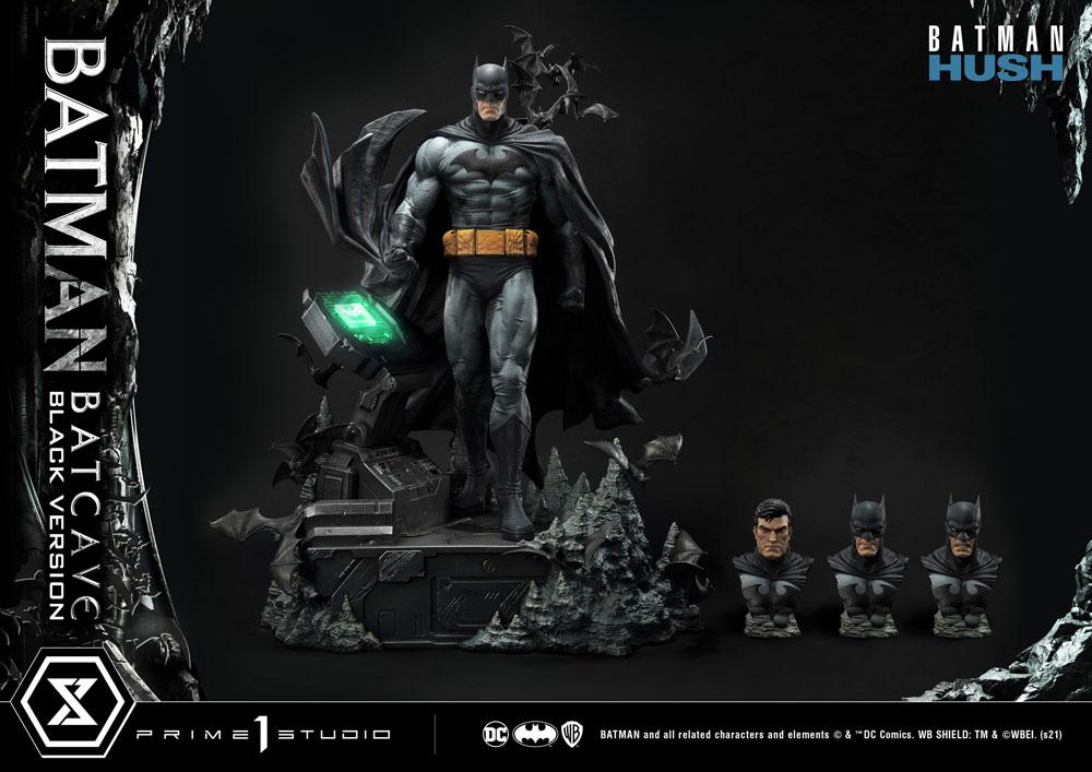 Batman Hush Statue 1/3 Batman Batcave Schwarze Version 88 cm