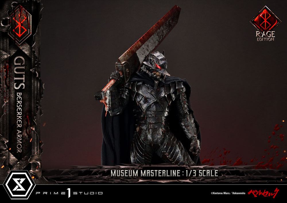 Berserk Museum Masterline Guts Berserker Armor Rage Edition Statue: 1/3 Scale, 121 cm by Prime 1 Studio