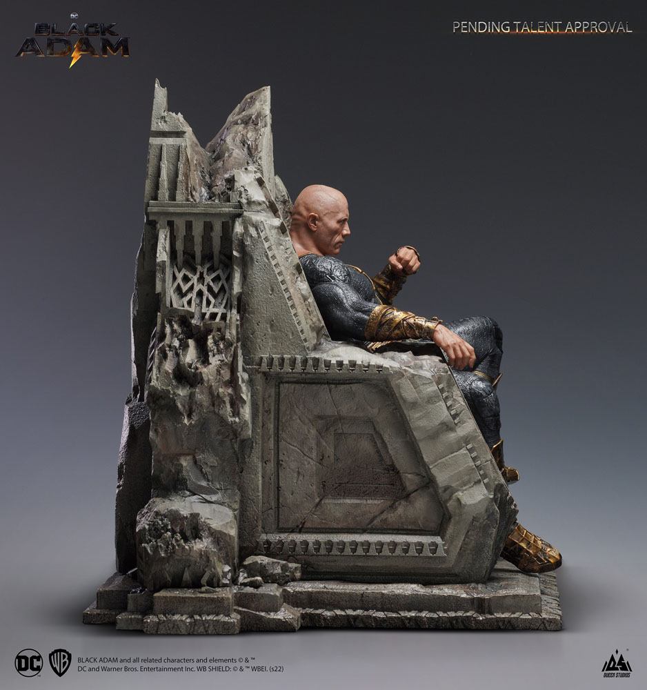 Black Adam Statue 1/4 Black Adam On Throne 53 cm