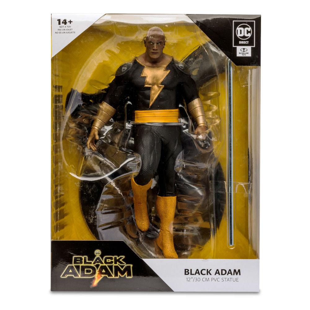 DC Black Adam Movie Posed PVC Statue Black Adam by Jim Lee 30 cm