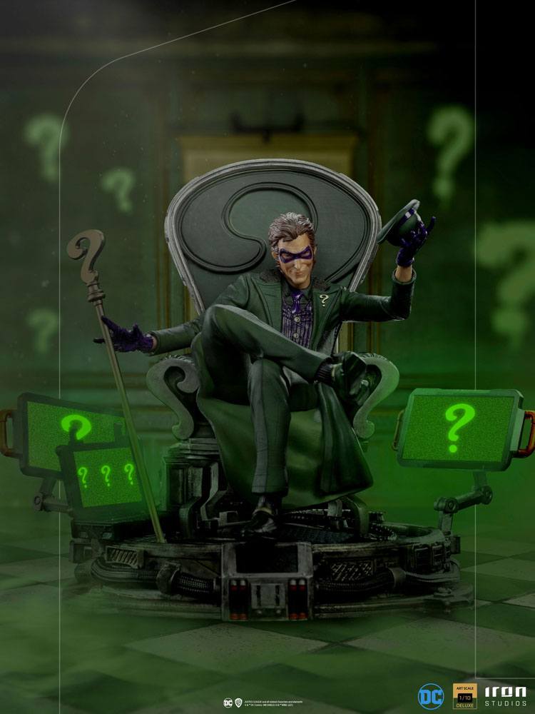 DC Comics Deluxe Art Scale Statue 1/10 The Riddler 24 cm (AUF ANFRAGE)