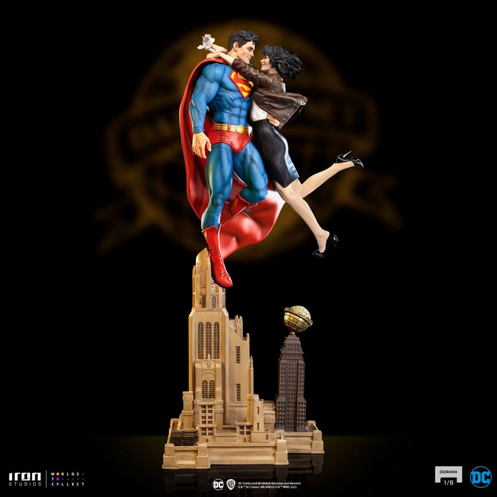DC Comics Diorama 1/6 Superman &amp; Lois 57 cm