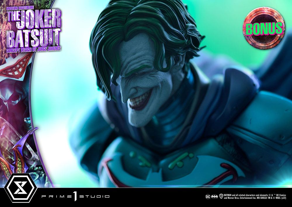 DC Comics Museum Masterline Statue 1/3 The Joker Concept Design by Jorge Jimenez Bonus Version 79 cm