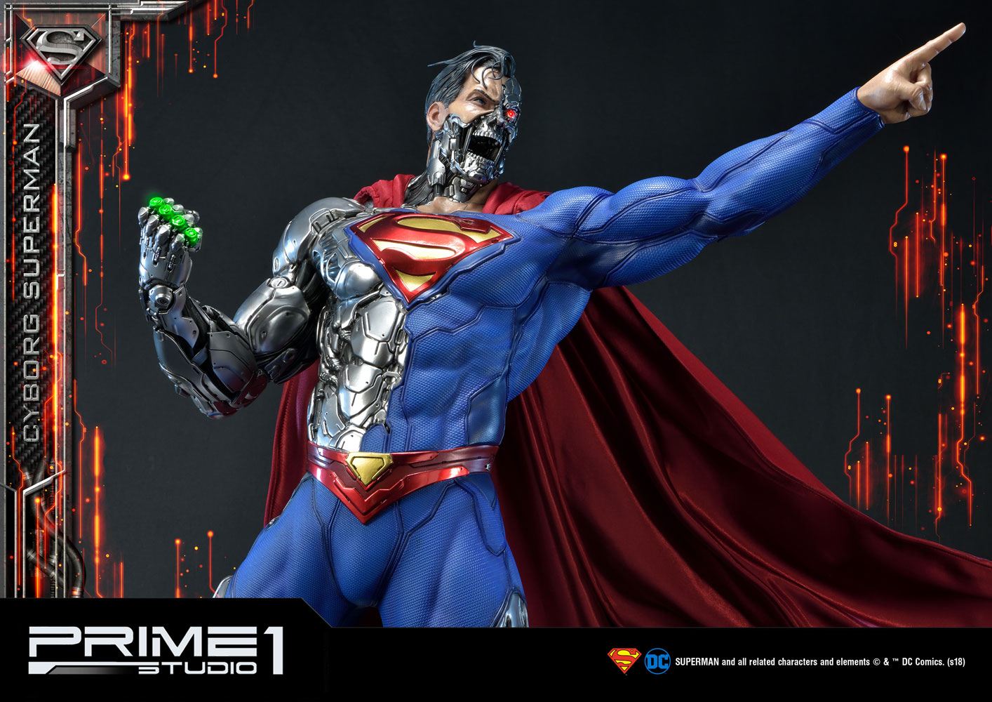 DC Comics Statue 1/3 Cyborg Superman 93 cm (AUF ANFRAGE)