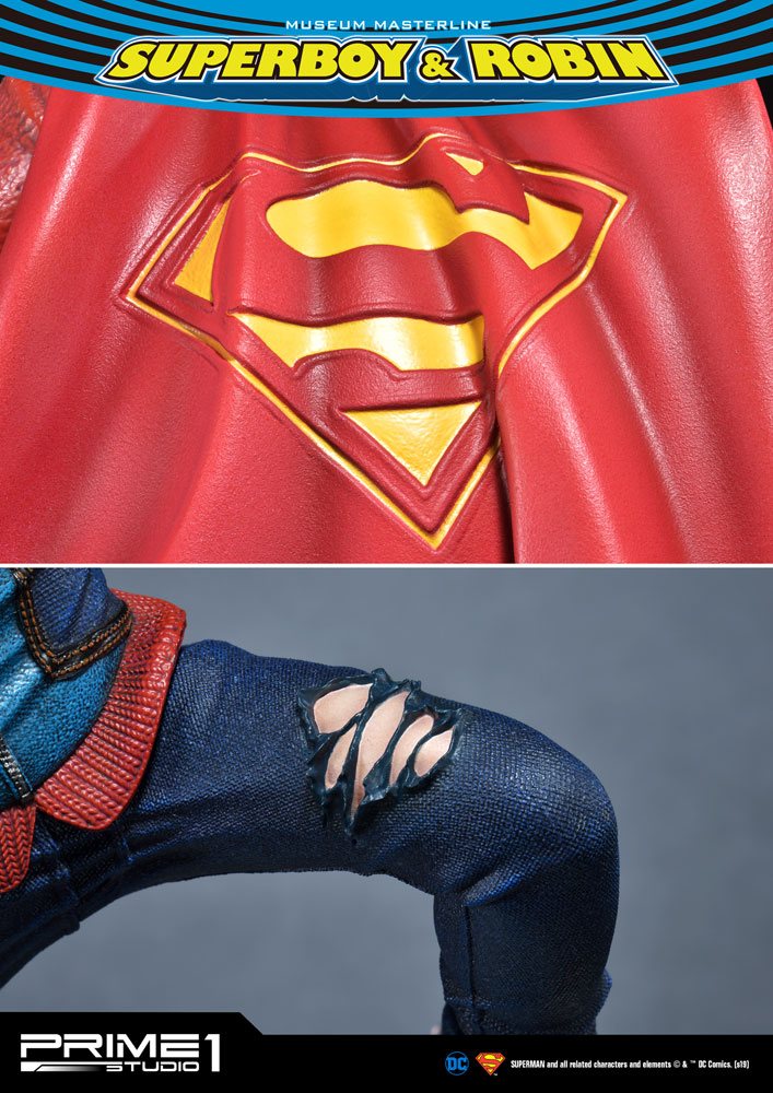 DC Comics Statue 1/3 Superboy &amp; Robin 64 cm