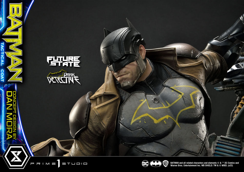 DC Comics Statue – 1/4 Batman – Dark Detective Tactical Coat Concept – Design von Dan Mora 59 cm