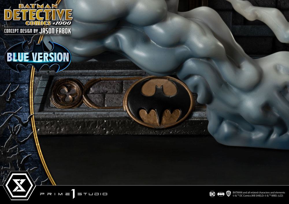 DC Comics Statue Batman Detective Comics #1000 Concept Design by Jason Fabok Blue Version 105 cm