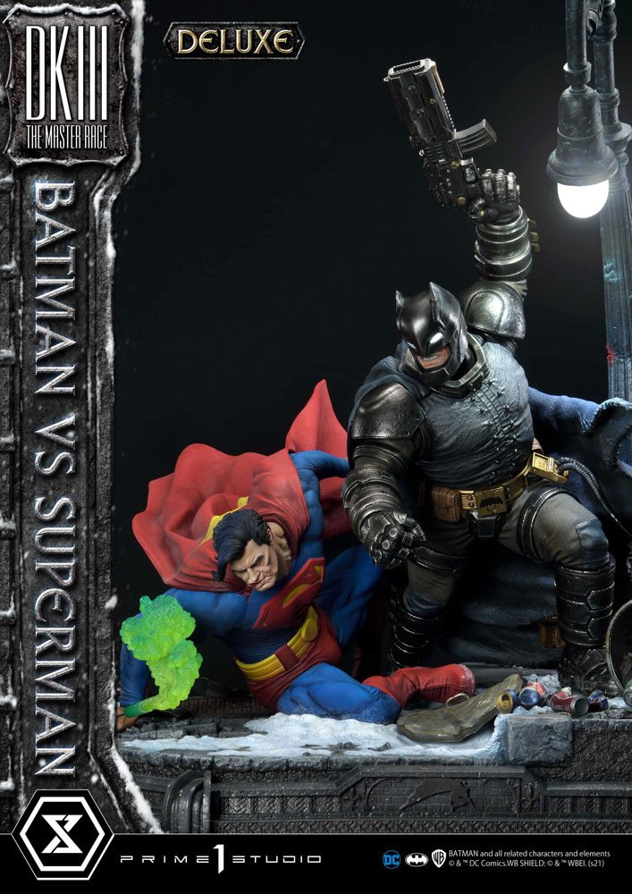 DC Comics Statue Batman Vs. Superman (The Dark Knight Returns) Deluxe Bonus Ver. 110 cm