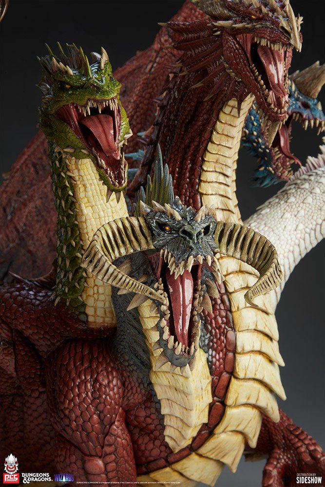 Dungeons and Dragons; Dragons Statue Tiamat Deluxe Version 71 cm