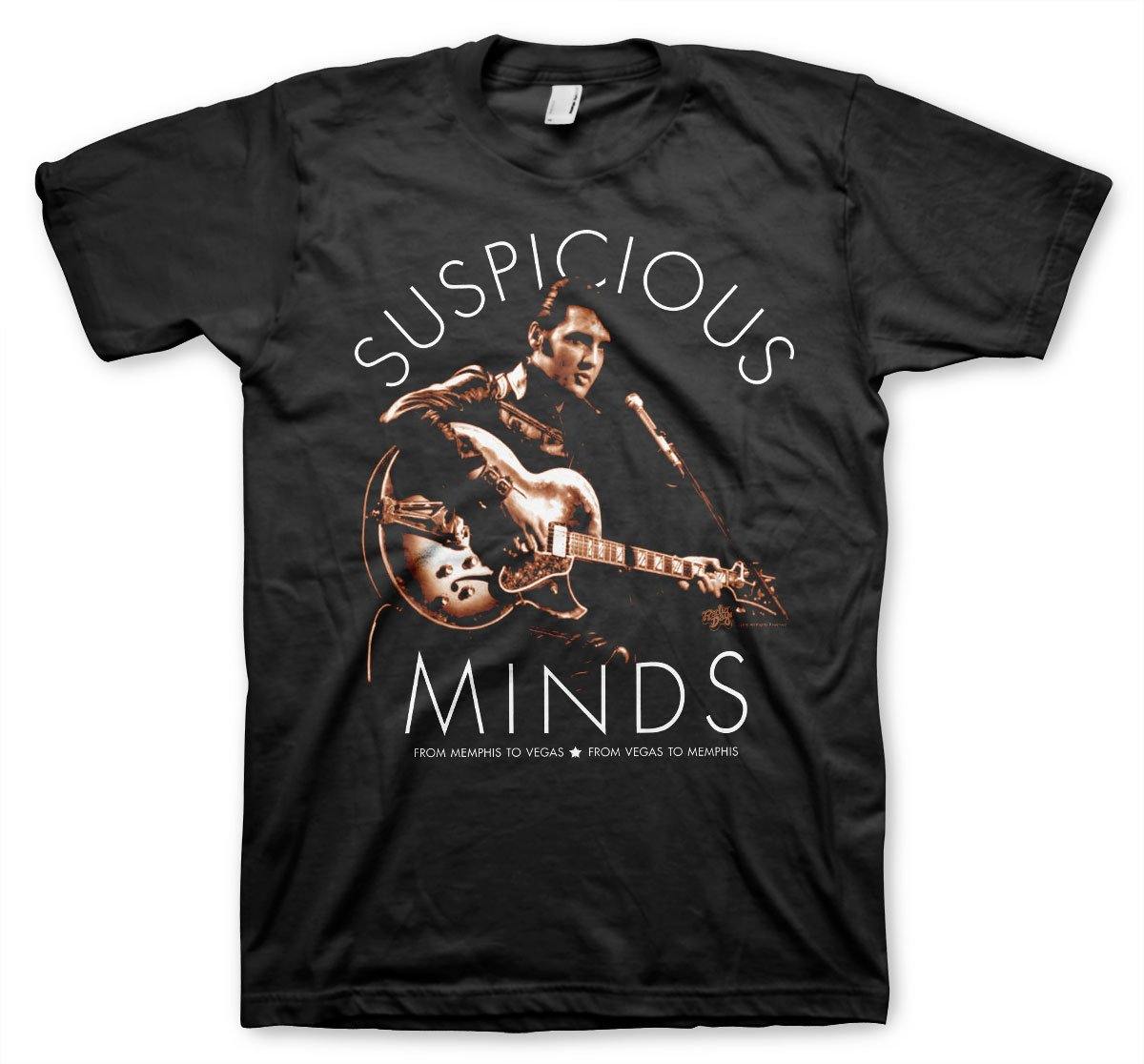 Elvis Presley Suspicious Minds t-shirt - SuperMerch.dk